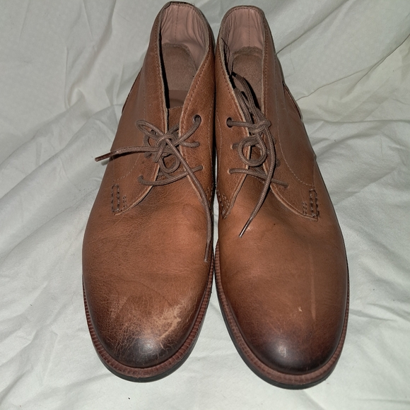 CLARKS 1825 Brown Leather Ankle Chukka Boots Men’s Size 8.5 main image 5